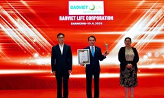 Bảo Việt Nhân thọ được vinh danh top 10 doanh nghiệp tiêu biểu châu Á 2025 tại Thượng Hải (Trung Quốc)