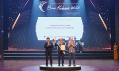 06 Hệ thống công nghệ/Sản phẩm dịch vụ Agribank xuất sắc được công nhận “Giải thưởng Sao Khuê 2025”