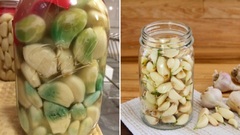 Mẹo làm tỏi ngâm giấm không bị xanh