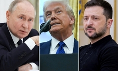Ông Trump lại  "quay xe ", thay đổi thái độ với Nga và Ukraine giữa lúc  "nước sôi lửa bỏng "?