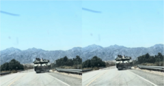 Clip: Xe tăng T-84 của Ukraine bất ngờ xuất hiện trên đường ở Mỹ