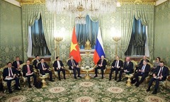 Tổng Bí thư Tô Lâm hội đàm với Tổng thống Nga Vladimir Putin