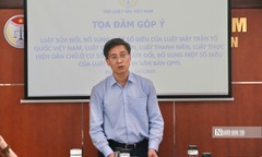 Hội Luật gia Việt Nam tổ chức góp ý một số dự án luật chuẩn bị trình Quốc hội