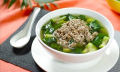 Mẹo nấu canh cua đóng tảng đẹp và ngon