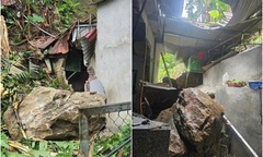Tin tức thời sự hôm nay (20/5): Đá to từ trên núi lăn xuống nhà dân ở Yên Bái