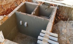 Bể phốt nên đặt ở đâu trong nhà ống?