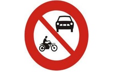 Biển cấm xe ô tô và xe máy là gì?