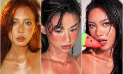 Kiểu trang điểm  "cháy nắng "