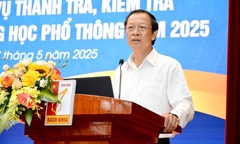 Lãnh đạo Bộ GD&ĐT nêu những điểm mới trong quy chế thi tốt nghiệp THPT 2025