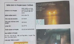 Tài xế ở Bình Định 9 lần vượt tốc độ, bị  "phạt nguội " gần 37 triệu đồng