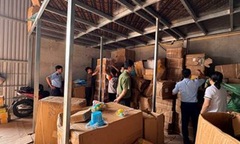 Phát hiện hơn 5.000 sản phẩm đồ chơi trẻ em nghi nhập lậu, trị giá hơn 300 triệu đồng ở Ninh Bình