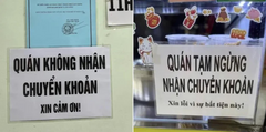Chỉ nhận thanh toán tiền mặt để