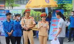 CSGT Hà Nội đảm bảo an toàn giao thông phục vụ kỳ thi tuyển sinh lớp 10