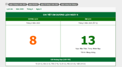 Hôm nay (8/6/2025), có phải ngày đẹp không?