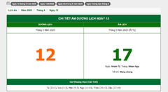 Hôm nay (12/6/2025), có phải ngày đẹp không?