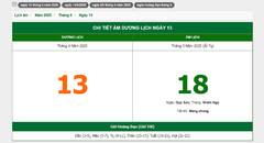 Hôm nay (13/6/2025), có phải ngày đẹp không?