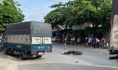 Hiện trường vụ tai nạn thương tâm ở Hải Dương, vợ tử vong, chồng và con gái bị thương nặng