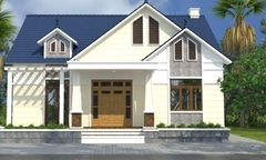 Mẫu nhà 3 gian hiện đại