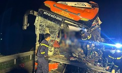 Hiện trường vụ tai nạn nghiêm trọng trên cao tốc Đà Nẵng – Quảng Ngãi, 11 người thương vong