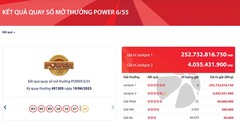 Vietlott lại vừa tìm được 1 vé số trúng độc đắc Jackpot 2 hơn 4 tỷ đồng