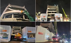 Hà Nội bắt đầu phá dỡ tòa nhà  "Hàm cá mập "