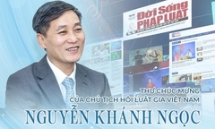 Thư chúc mừng của Chủ tịch Hội Luật gia Việt Nam