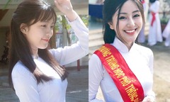 Các kiểu tóc mặc áo dài học sinh