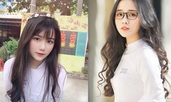 Các kiểu tóc mặc áo dài trắng