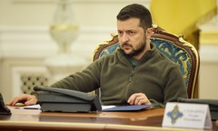 Động thái  "nóng " từ Tổng thống Zelensky sau đòn  "long trời lở đất " của Nga vào thủ đô Kiev