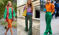 7 cách phối màu trang phục