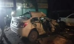 Hiện trường vụ tai nạn giao thông thảm khốc, ô tô tông vào xe bán tải, 8 người thiệt mạng ở Ấn Độ