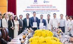 Pfizer Việt Nam nâng cao chất lượng quản lý và phòng chống ung thư tại Việt Nam