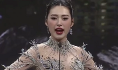 Clip: Màn ứng xử bằng tiếng Anh gây tranh cãi của Hoa hậu Trái đất Việt Nam 2025