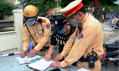 Từ mức phạt nào cảnh sát giao thông cần lập biên bản