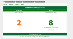  Hôm nay (2/7/2025), có phải ngày đẹp không?