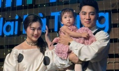 Diễn viên Thanh Trúc tổ chức tiệc thôi nôi cho con gái, lần đầu công khai ông xã