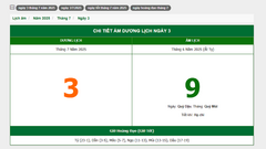 Hôm nay (3/7/2025), có phải ngày đẹp không?