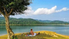 Hồ Phú Ninh – điểm đến ít người biết, đẹp như tranh vẽ