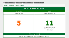 Hôm nay (5/7/2025), có phải ngày đẹp không?