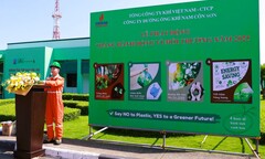 NCSP và PV GAS D chung tay phủ xanh không gian sống