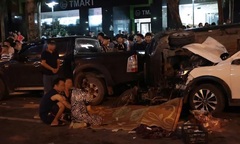 Vụ tài xế say xỉn gây tai nạn liên hoàn ở Hà Nội, 1 người tử vong: Xót xa tiếng khóc nức nở tại hiện trường