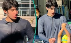Nhan sắc thầy dạy bơi  "khuấy đảo " mạng xã hội, dân mạng đổ xô truy tìm danh tính