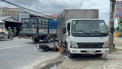 Tin tức tai nạn giao thông mới nhất ngày 22/7: Xe máy va chạm xe tải, 1 người tử vong
