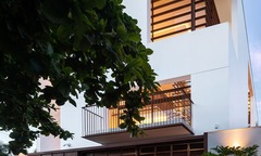Mẫu thiết kế nhà đẹp hình vuông 8x8 đẹp