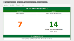 Hôm nay (7/8/2025), có phải ngày đẹp không?