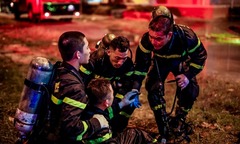 Phan Mạnh Quỳnh ngất xỉu, mất ý thức khi làm nhiệm vụ trong  "Chiến sĩ quả cảm "