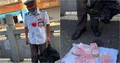 Người đàn ông đem 730 triệu đồng tiền mặt đi phát miễn phí nhưng không ai dám lấy