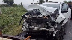 Ô tô chở 8 người va chạm với SUV, mất lái lao xuống mương, tất cả tử vong thương tâm tại Ấn Độ
