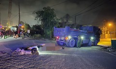 Hiện trường vụ tai nạn ở TP.HCM, 2 mẹ con tử vong thương tâm