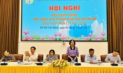 Bà Ung Thị Xuân Hương được bầu là Chủ tịch Hội Luật gia Tp.Hồ Chí Minh